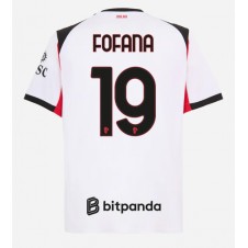 AC Milan Youssouf Fofana #19 Bortatröja 2025-26 Korta ärmar